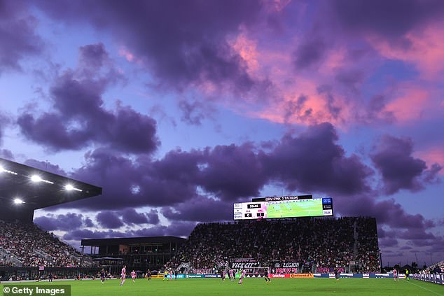 DRV PNK Stadium in Ft.  Lauderdale only has 18,000 fans, which could prompt Inter to make plans to play their games elsewhere - say at the Miami Dolphins' Hard Rock Stadium