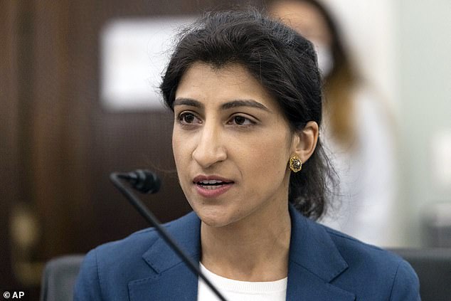 Lina Khan, an antitrust lawyer who campaigned to break up the biggest tech companies before being nominated to the post by President Joe Biden in 2021, is commissioner of the FTC