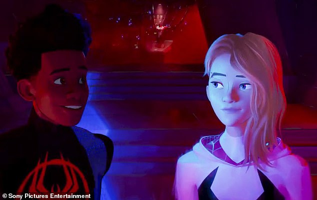 Triumphant return: The actress reprized her voice acting role as Gwen Stacy/Spider-Gwen in the new computer-animated superhero film Spider-Man: Across the Spider-Verse (2023).