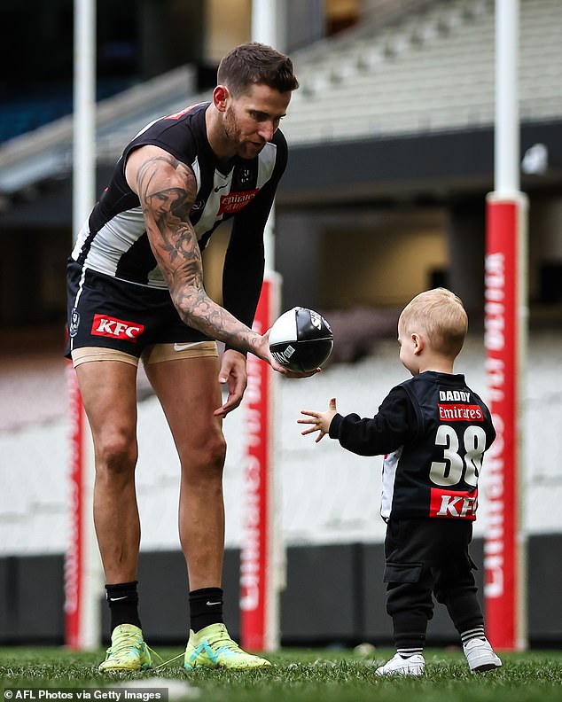 Like his father, Zander appeared to be a natural at football