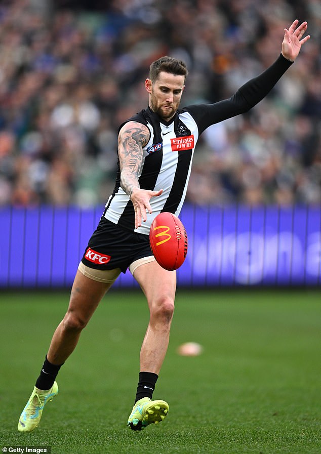 The Collingwood veteran made his long-awaited AFL comeback more than three months after breaking his arm