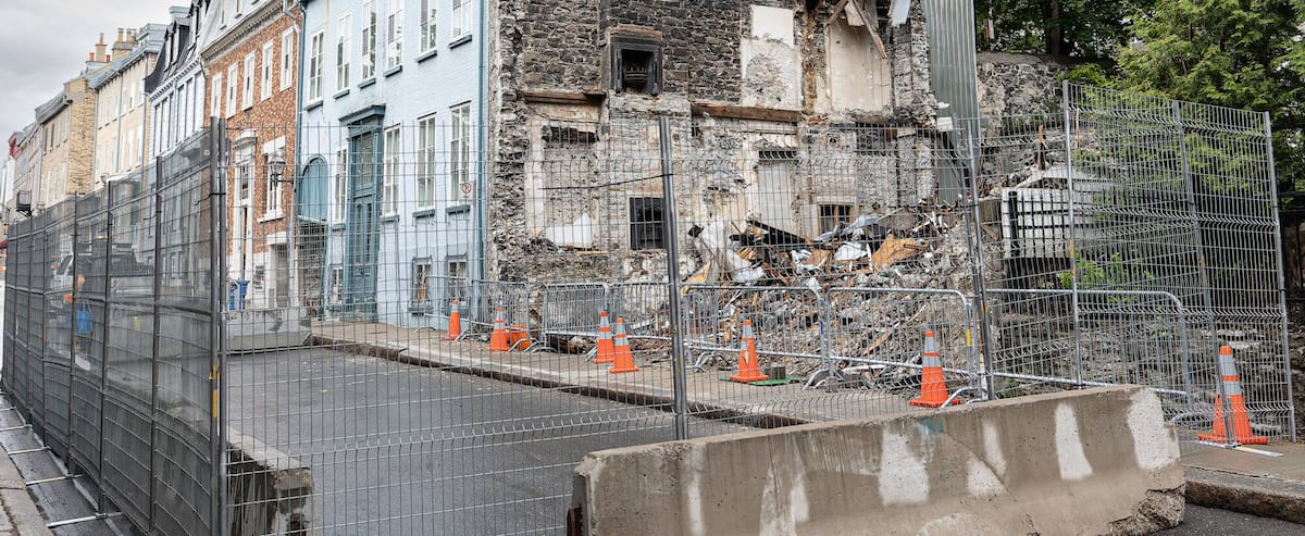 House razed to the ground in Old Quebec City granted