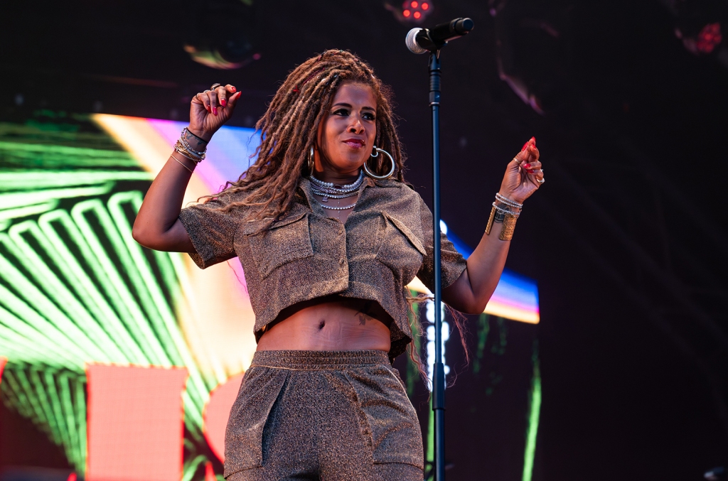 Kelis performing at Cross The Tracks Festival 2023