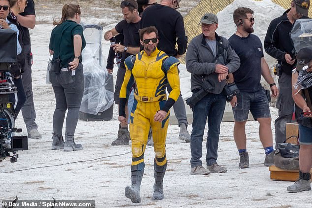 Action man: Ryan and Hugh's characters Wade Wilson and Logan previously fought in Gavin Hood's 2009 film X-Men Origins: Wolverine, which grossed $373.1 million at the box office