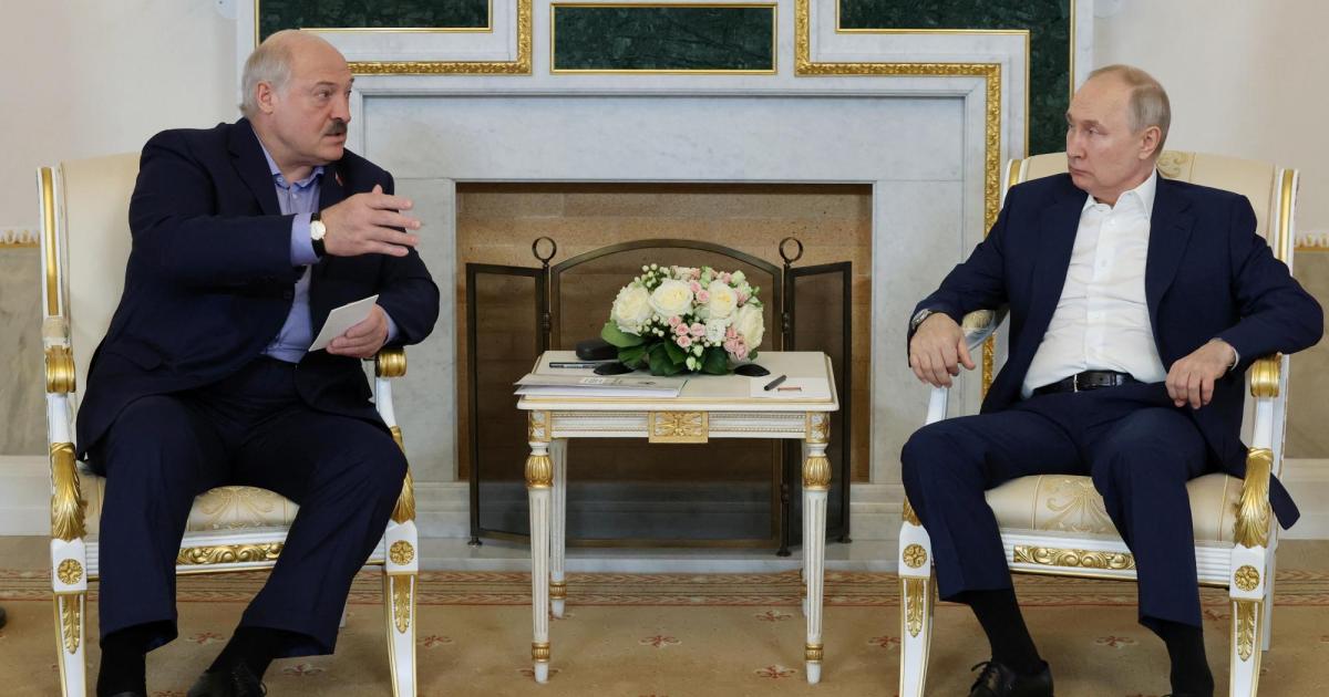 Lukashenko Wagnerquotside tripquot for Poland Putin counter offensive quotfailedquot