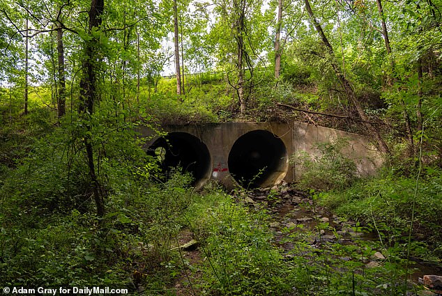 Grabiszeski said he felt compelled to check the drainage tunnels along the trail after noticing 