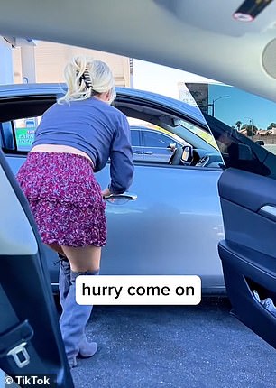 1691670762 217 A couple shares a terrifying video of a car occupant