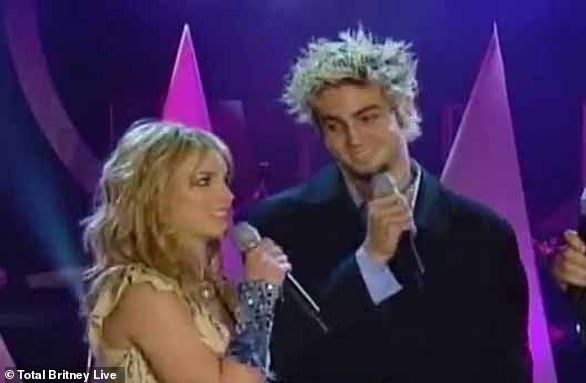 Dancer: Following her split from Timberlake, the Toxic singer reportedly moved on with choreographer Wade Robson, who worked for both her and Justin's group NSYNC.  Their relationship ended within the year;  seen in 2001