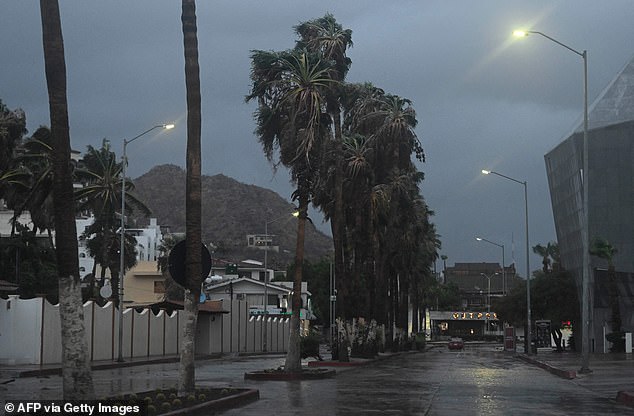 Calm before the storm: Eerie San Lucas awaits Hilary, which is set to strike Sunday afternoon