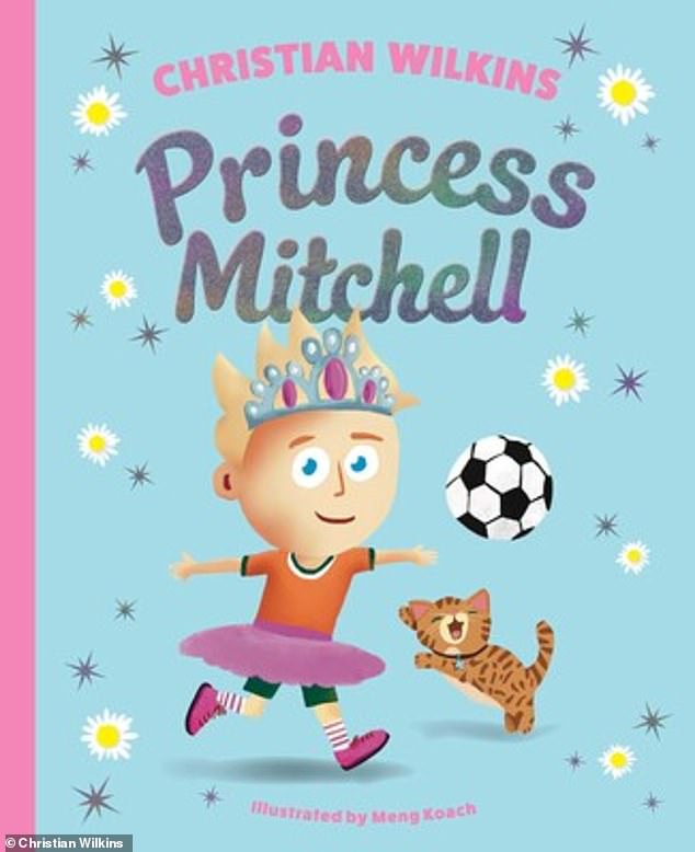 Christian has announced that he has written a children's book called Princess Mitchell.  It's the story of Mitchell, who 