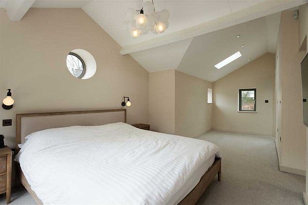 Boudoir: The Leeds property boasts an impressive eight bedrooms accompanied by high ceilings and multiple windows