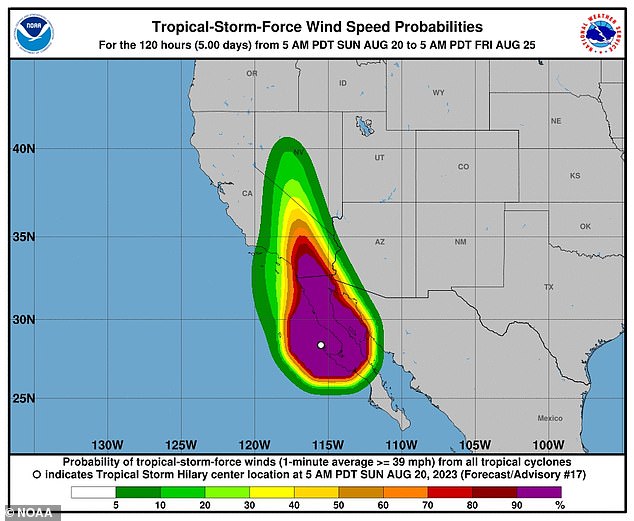 Forecasters predicted Hilary would make history as the first tropical storm in 84 years to hit southern California, bringing flash flooding, mudslides, isolated tornadoes, high winds and power outages