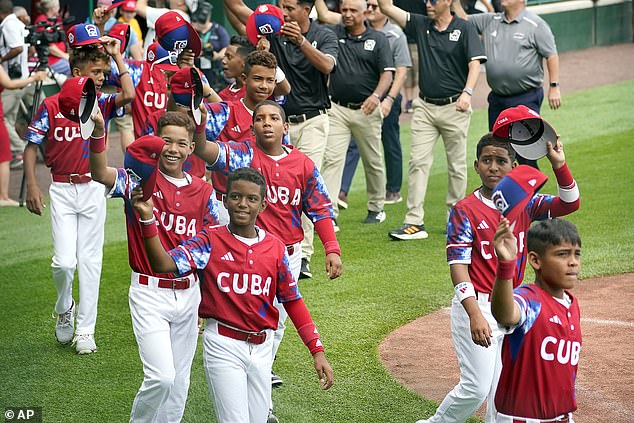 Bayamo is the first team from Cuba to participate in the Little League World Series