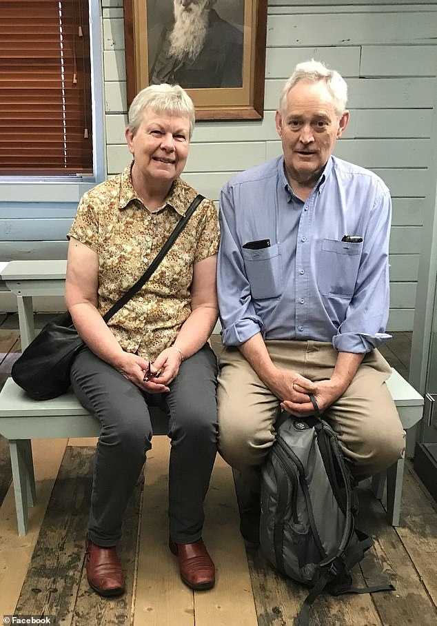 Ian Wilkinson and Heather Wilkinson (both pictured) became seriously ill after eating wild mushrooms.  Mrs Wilkinson died while her husband remained in hospital