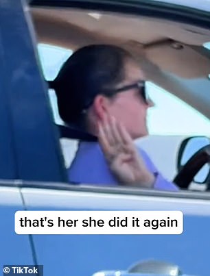 A couple shares a terrifying video of a car occupant