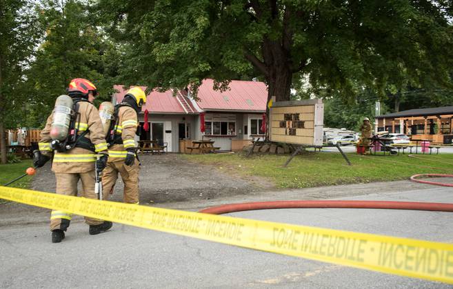 Fire in a snack bar in Nicolet – Le Nouvelliste