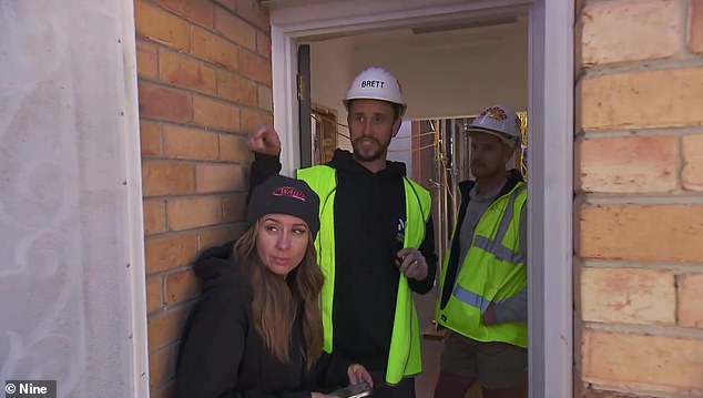 The Block's Kristy And Brett Make A Shocking Discovery Underneath Their ...