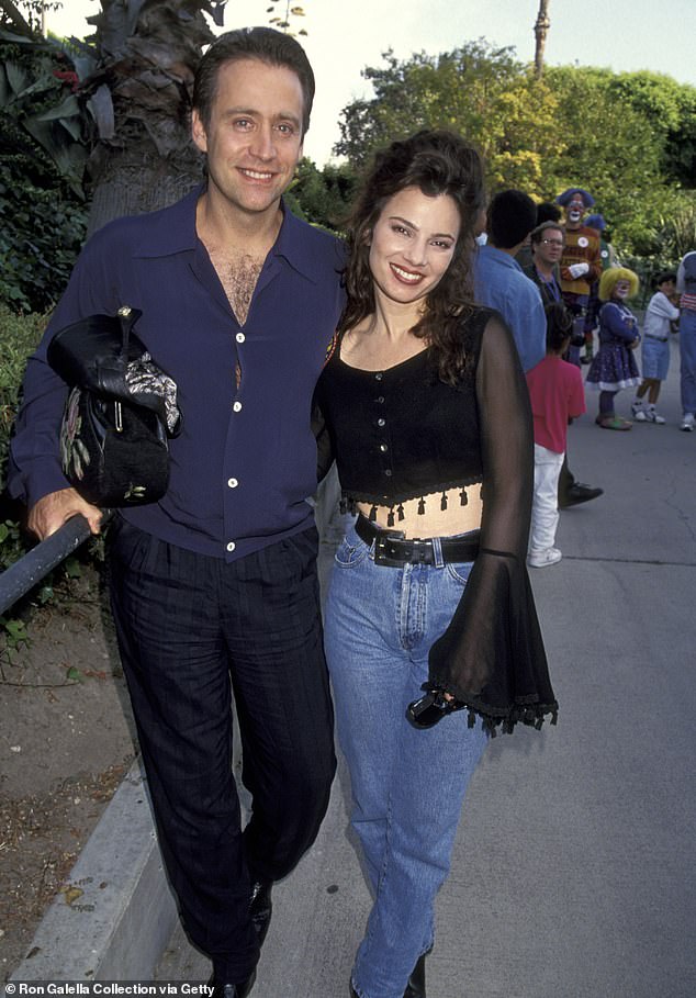 Drescher created and produced The Nanny from 1993 to 1999 with Peter Marc Jacobson, her high school boyfriend, to whom she was married for 21 years until he came out as gay.  The couple (pictured in their youth) say they still love each other and will not get married again