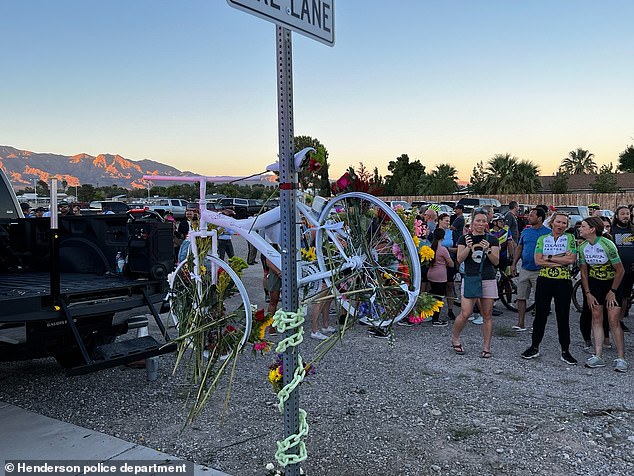 On Sept. 7, community members gathered at the scene of the fatal accident to honor Probst with the Ghost Bike, a fixed bicycle painted white to mark the collision point