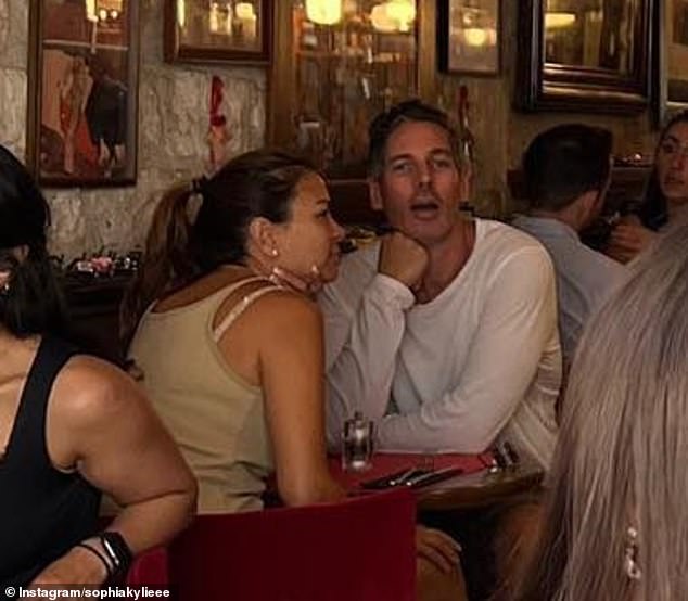 The sighting came after Dina was spotted making out with property investor Tony Benjamin on Bondi Beach.  Tony was previously reported to have had a professional and romantic relationship with Potts Point jeweler Chrissi James