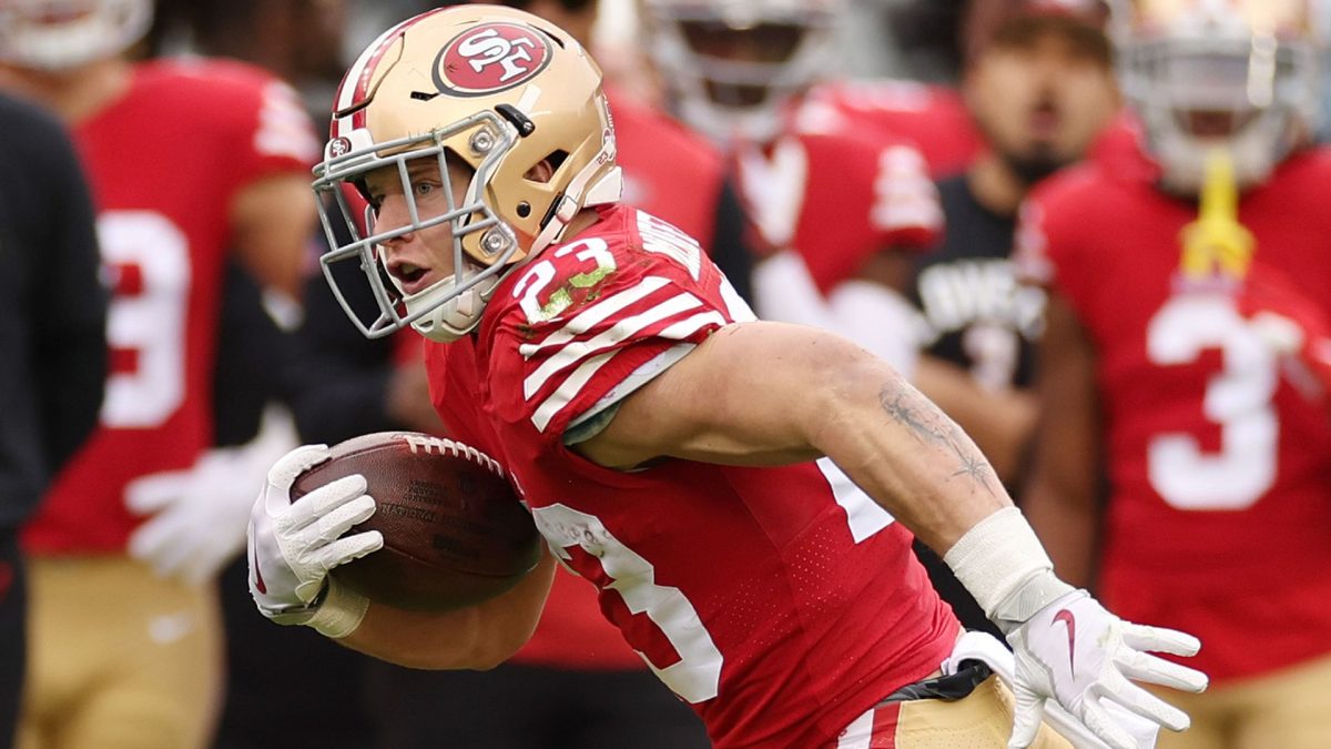 49ers Christian McCaffrey named NFC Offensive Player of the Month