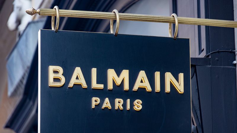 Balmains new collection was stolen when a van was hijacked