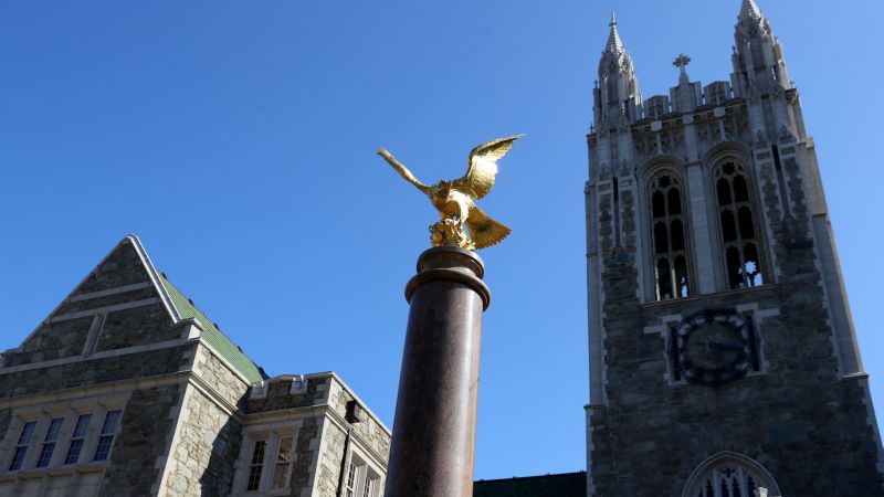 Boston College suspends swimming and diving program due to hazing