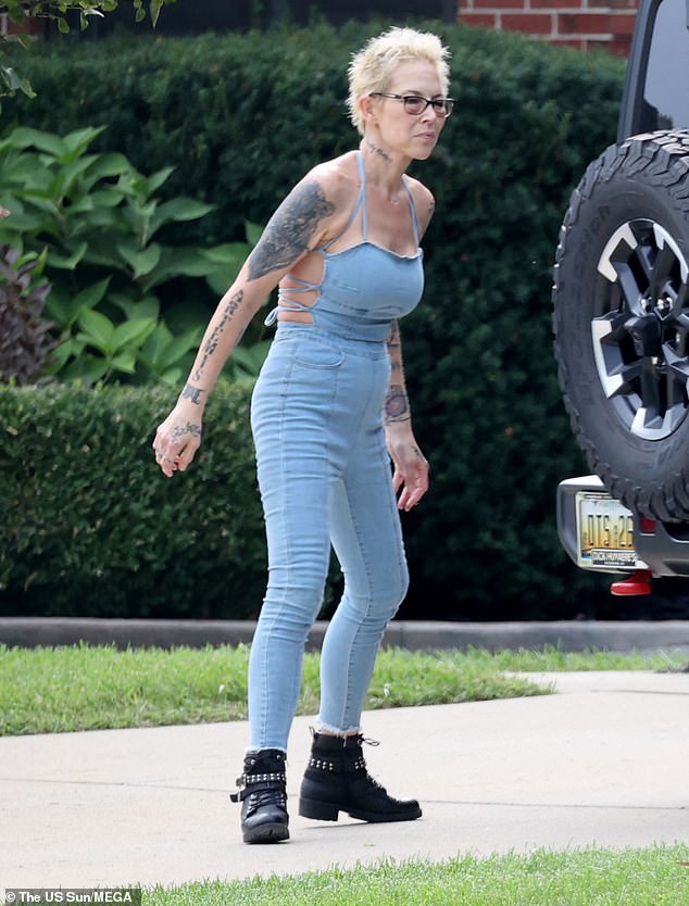 Eminem's Exwife Kim Mathers Is Seen For The FIRST Time In Four Years