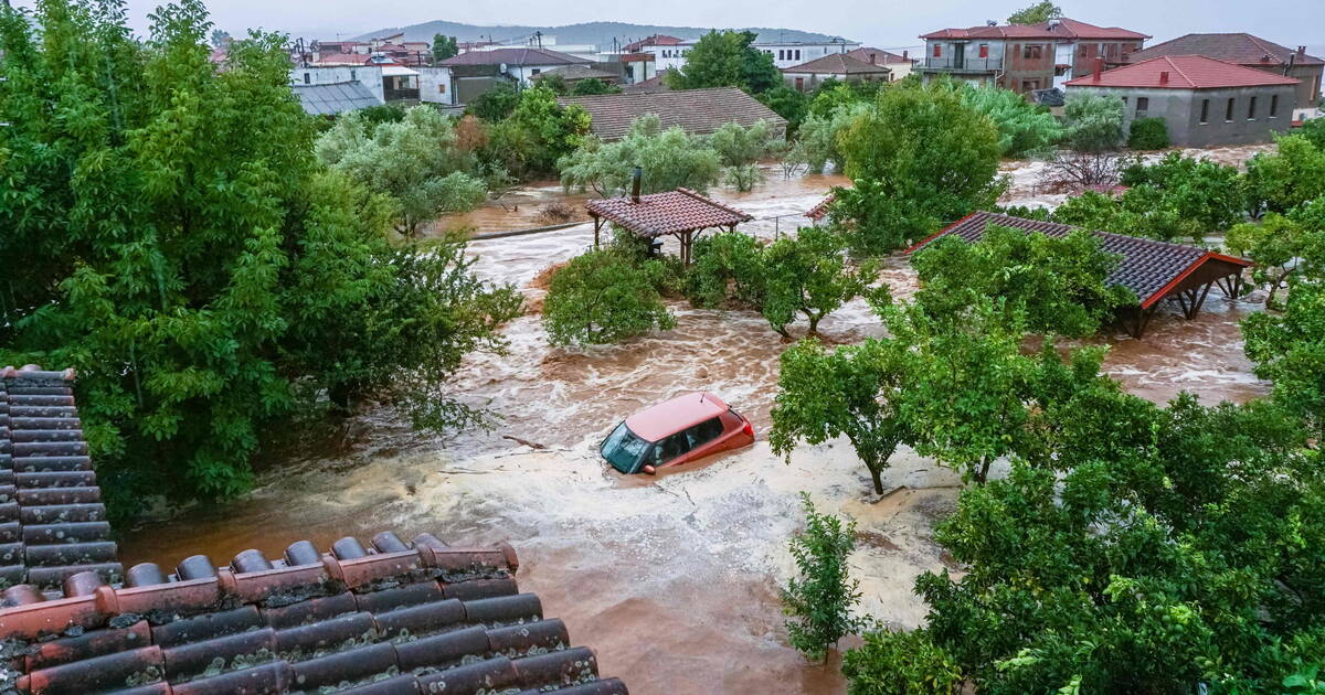 Greece is already hit by severe flooding and is threatened