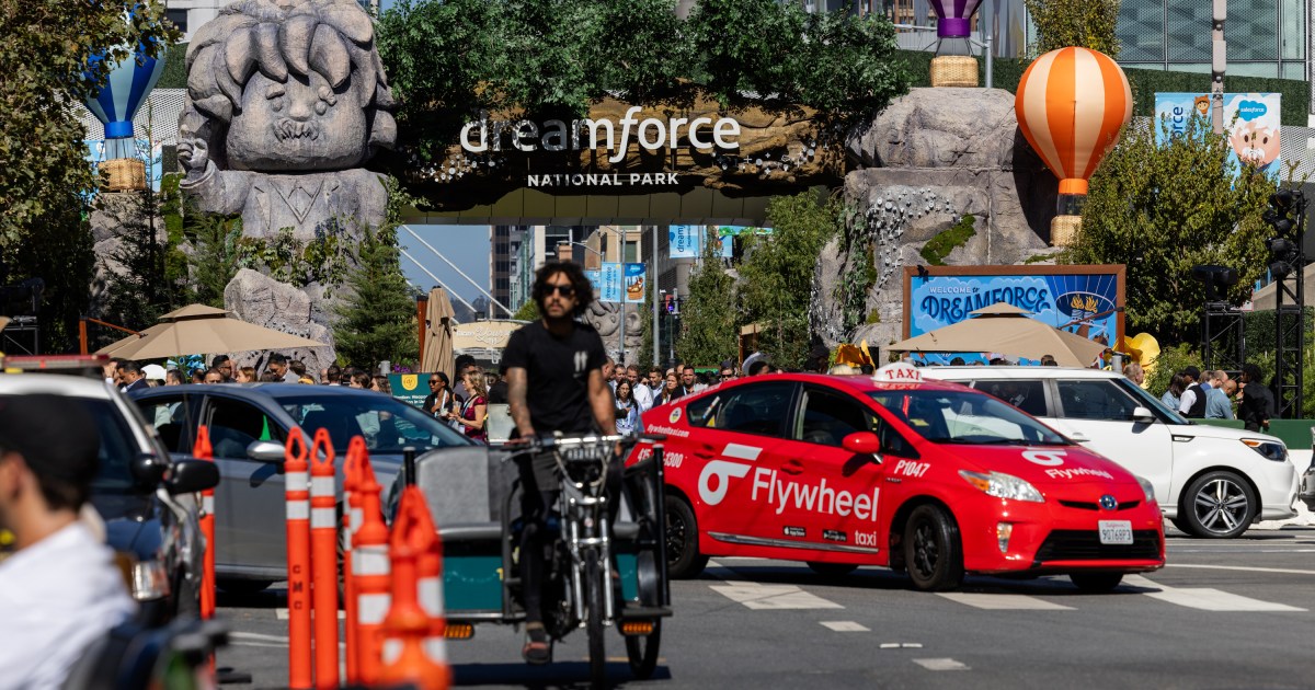 How much did Salesforce San Francisco pay for road closures