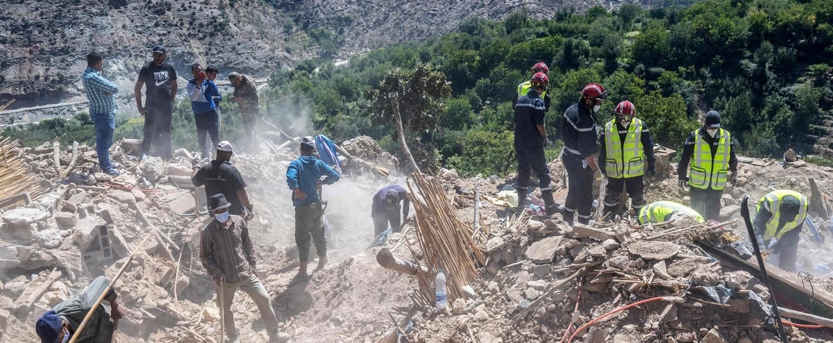 Morocco Last minute cancellation of a German Red Cross operation