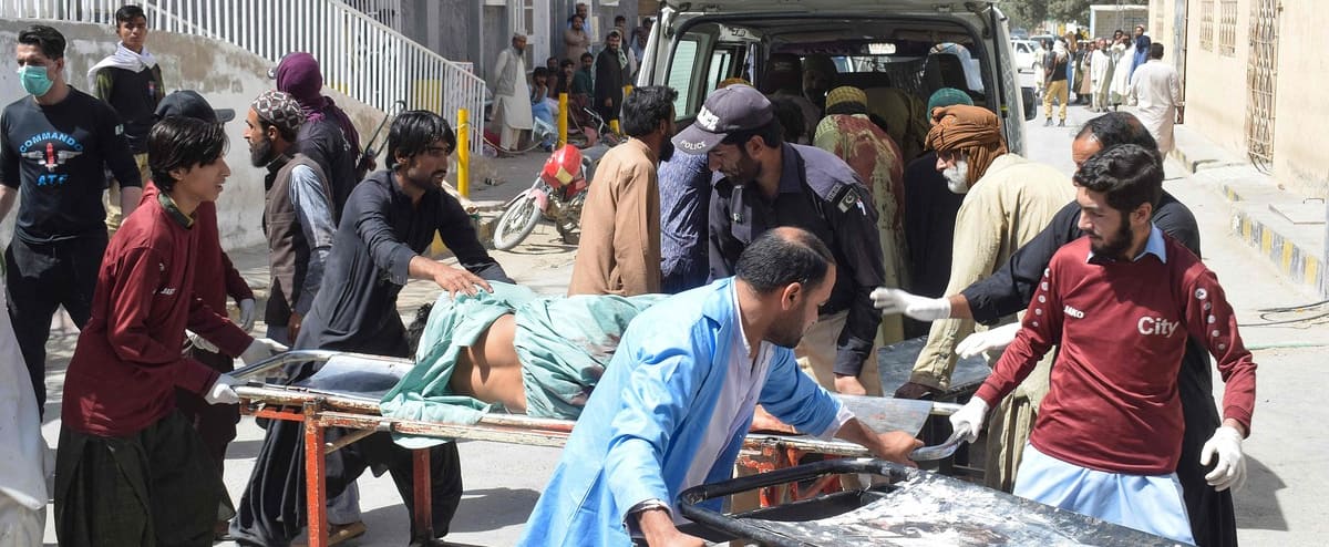 Pakistan At least six dead dozens injured in