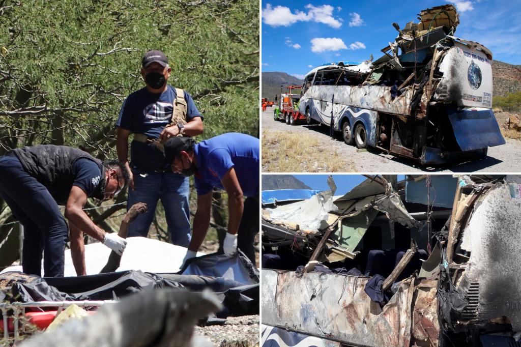 16 migrants including 3 children killed in horrific bus crash