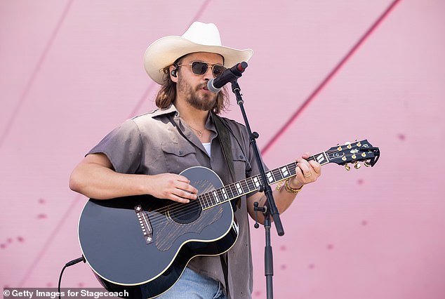 Luke recently performed at the 2023 Stagecoach Festival on April 30 and posted an Instagram photo of the two kissing on stage with the caption: 