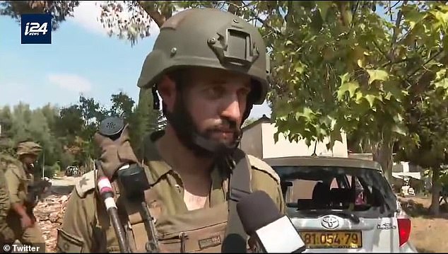 David Ben Zion, deputy commander of Unit 71, told i24News that he saw victims beheaded, including children