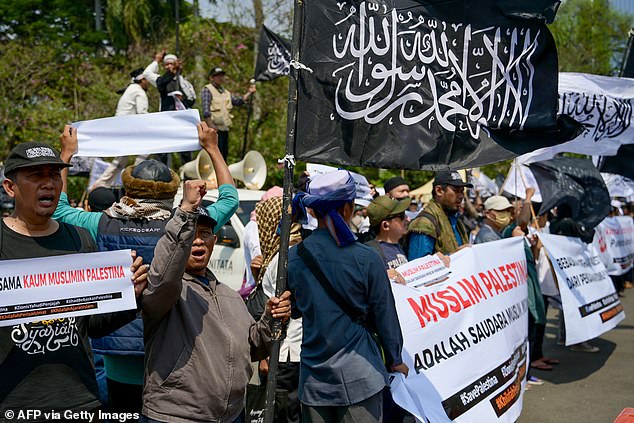 On Friday, Islamic leaders in Indonesia appealed to all mosques in the world's most populous Muslim-majority country to pray for peace and security for the Palestinian people