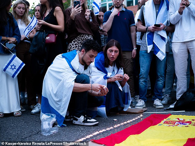 The rally in the Spanish capital was held