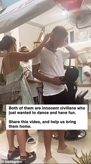 The call was also shared in an Instagram post on an account pleading for the siblings' safe return