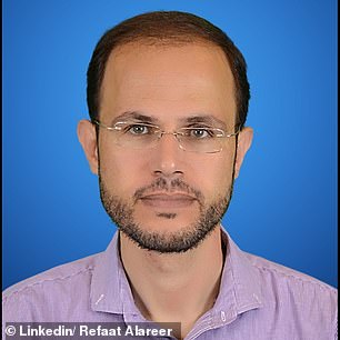 Refaat Alareer, a Gaza-based professor who has previously said all Jews are 