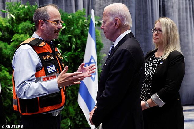 Beer met President Biden during his visit to Israel on October 18.  His humanitarian organization also provides aid in disaster areas