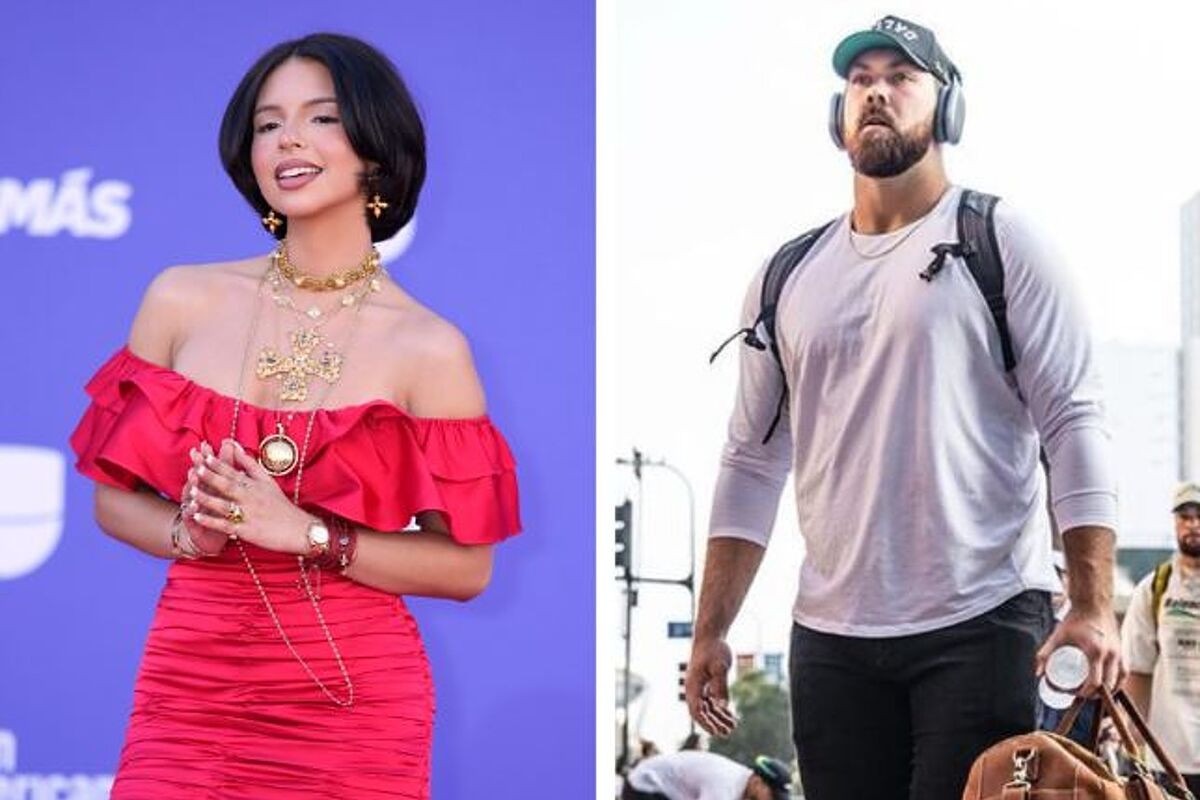 Angela Aguilar alleged romance with Josh Ball NFL player The