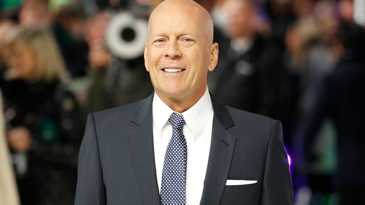 Bruce Willis gradually loses his ability to express himself