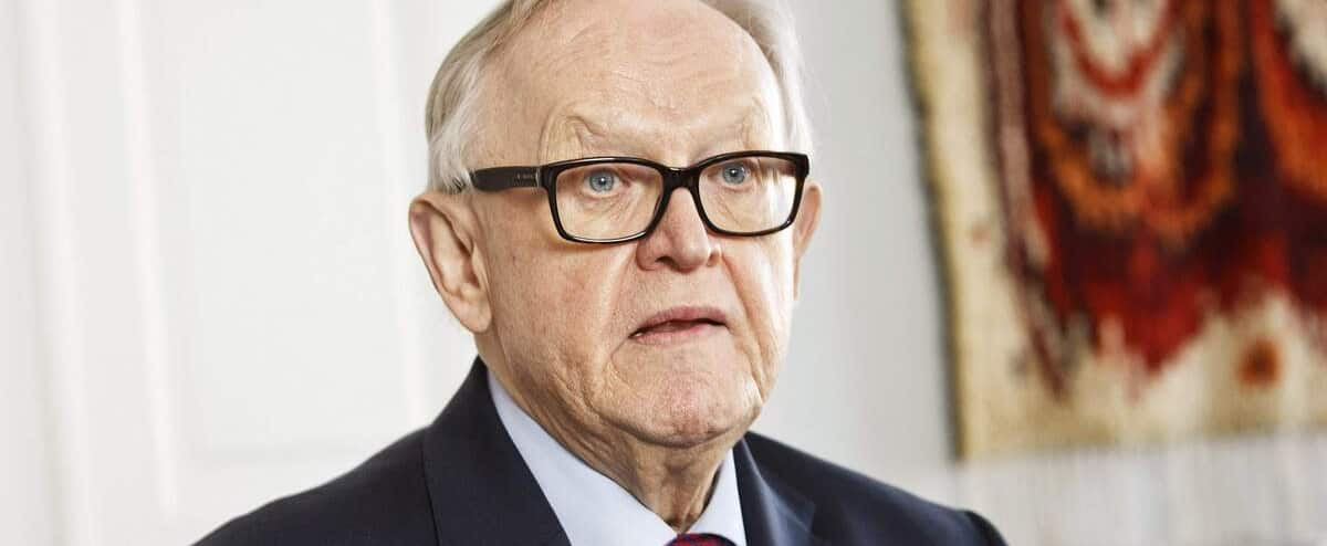 Former Finnish Nobel Peace Prize winner Martti Ahtisaari has died