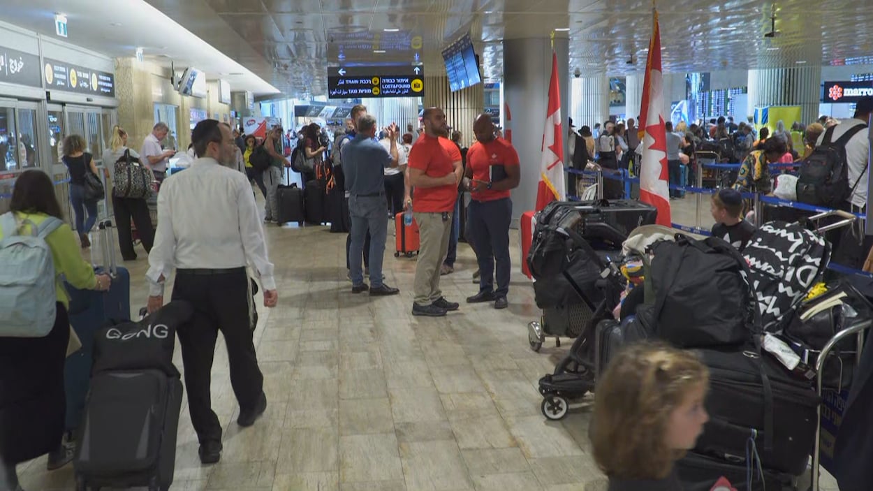 Israel Hamas war Canada ends evacuation flights on Monday Middle