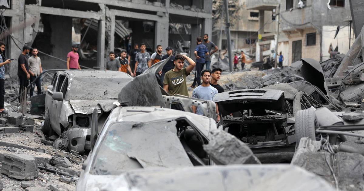 Israel-Hamas War Death Toll Nears 1,300 As Gaza Is Bombed And Gun ...