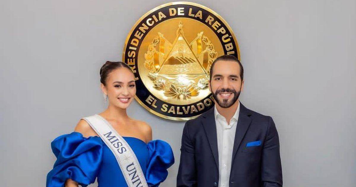 Miss Universe Meets With Nayib Bukele In El Salvador S Chronicles