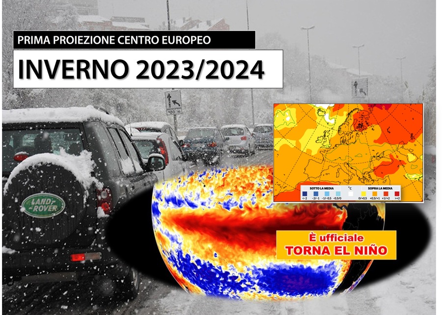 Weather WINTER 2023 2024 the first forecast from the European