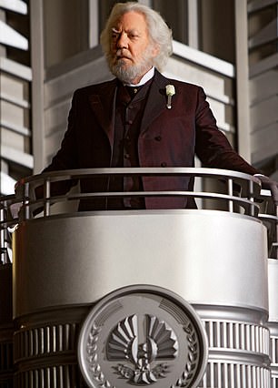 Donald Sutherland plays him in the original series