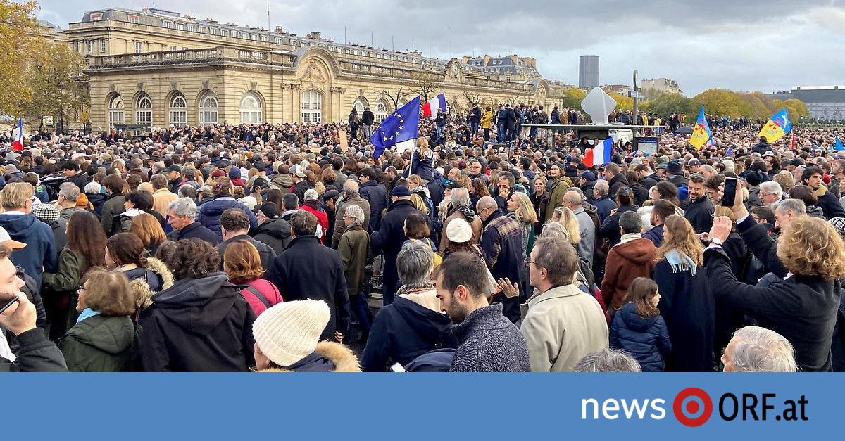 1699826067 France 180 thousand people in demonstrations against anti Semitism news