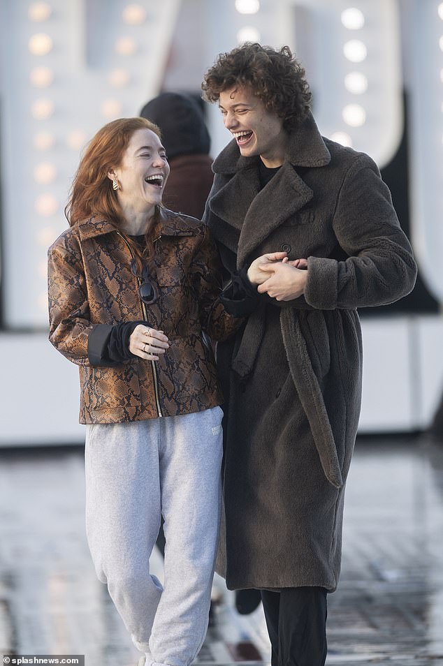 Bobby Brazier Gets Cozy With Angela Scanlon As They Dance Along The